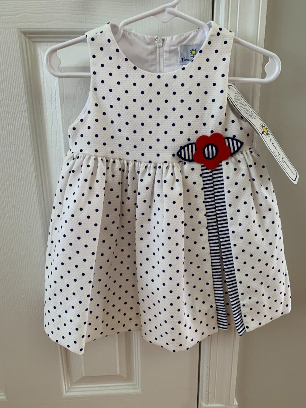 A perky little FLORENCE EISEMAN NWT Size 12 Month Dress